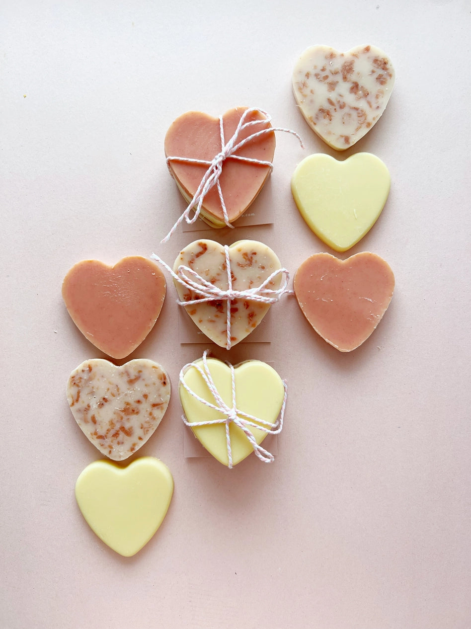 Sweetheart Soap Stacks from SOAK Bath Co