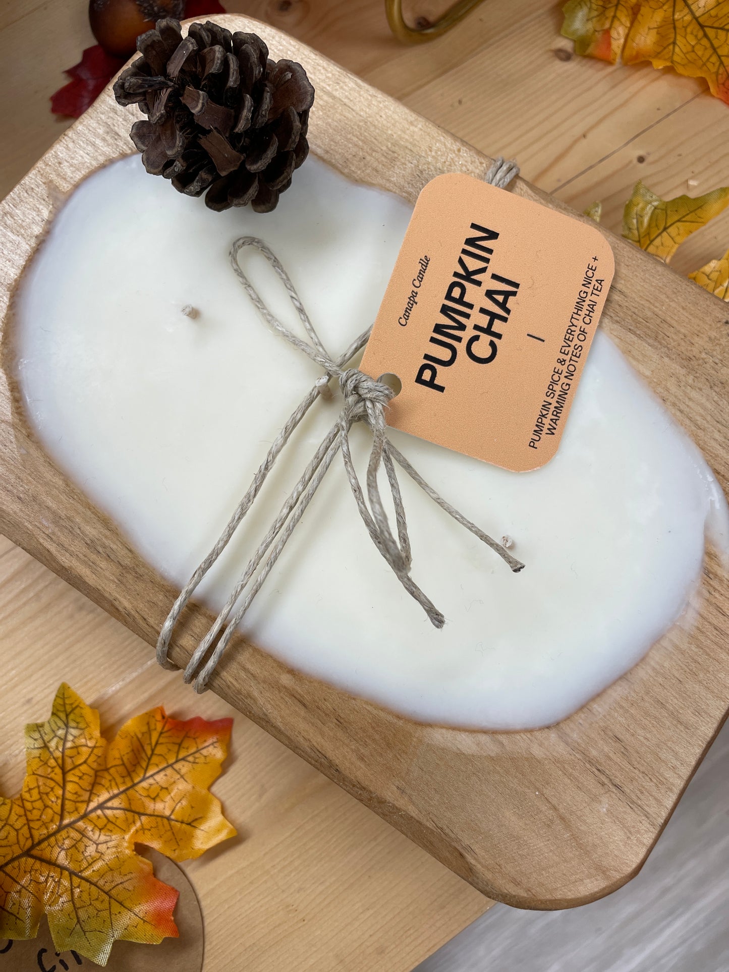Med Dough Bowl Candle
