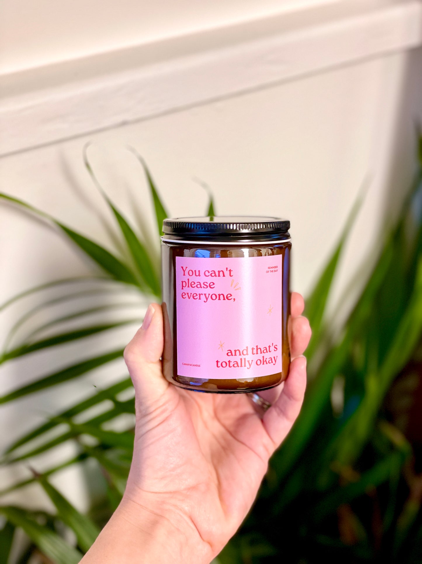 You Can’t Please Everyone - Warm Vanilla Cupcake + Floral Rosehip & Raspberry Icing - Soy Candle
