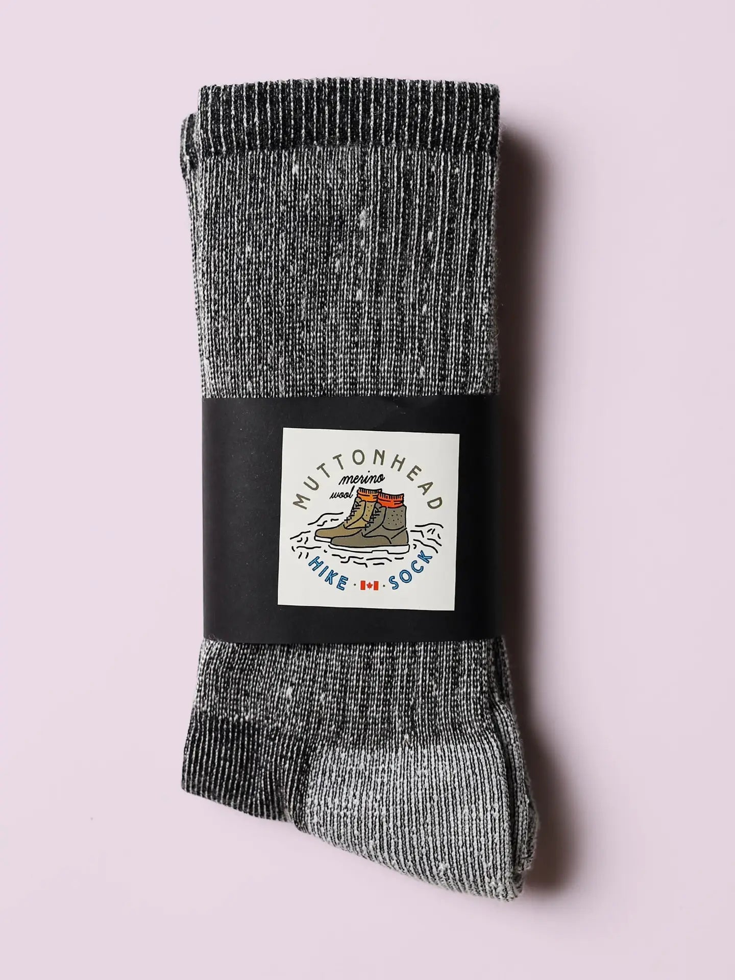 Merino Wool Mountain Hiking Socks - Charcoal