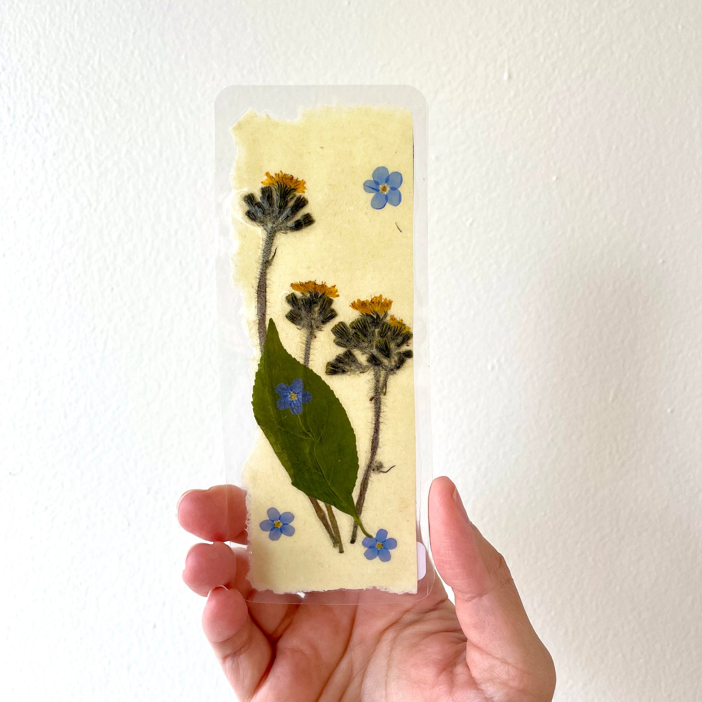 Nova Scotia Pressed Flower Bookmark