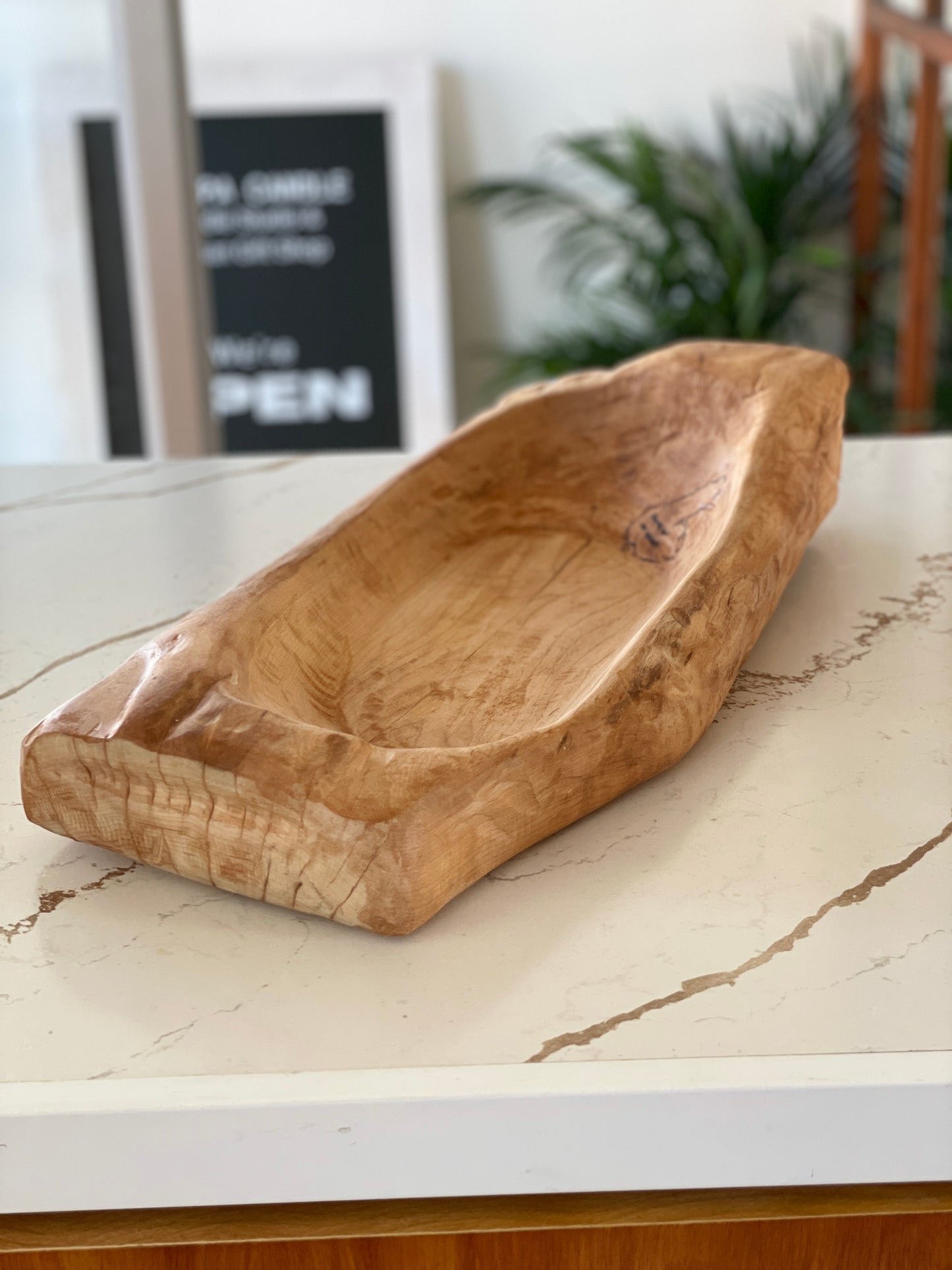 Handmade Dough Bowl - Med