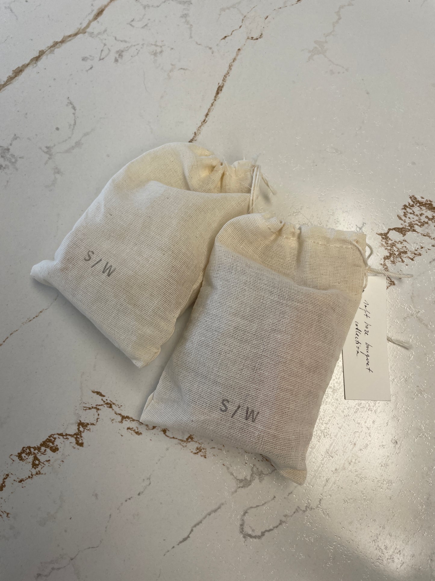 Soft haze bouquet silk ribbon 2 bags