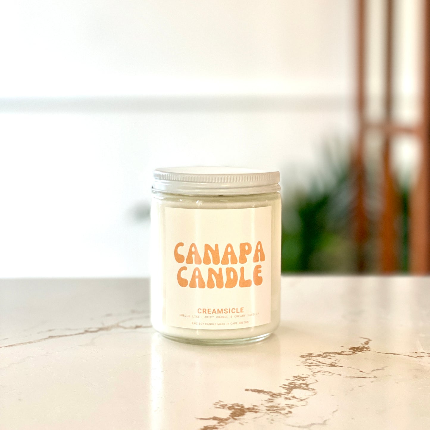 Orange Creamsicle Soy Candle