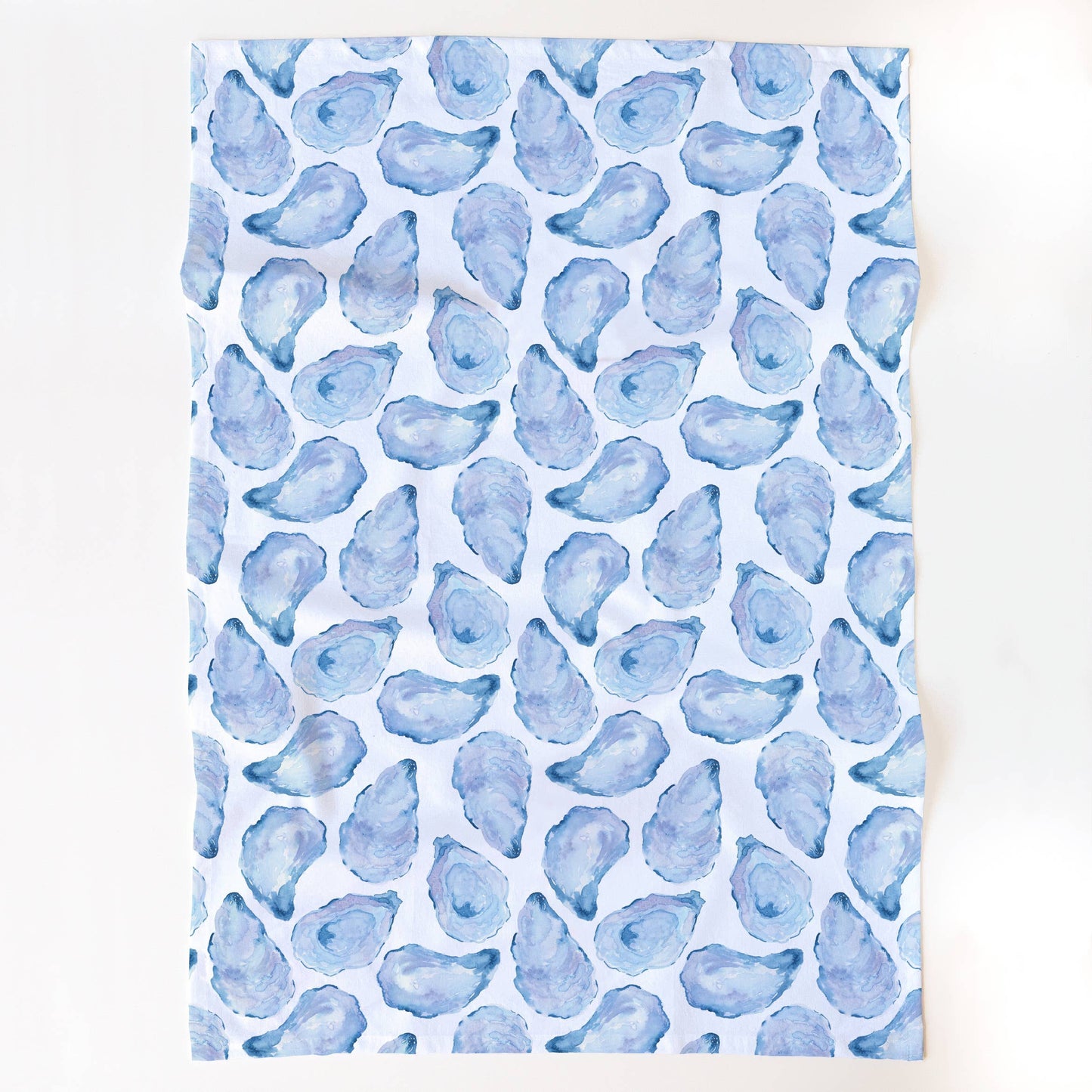 Mussel Shell Kitchen Tea Towel | Oyster Shell Dish Towel