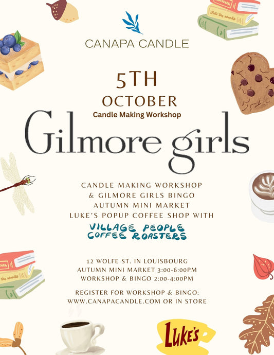 Gilmore Girls Inspired Candle Making Workshop