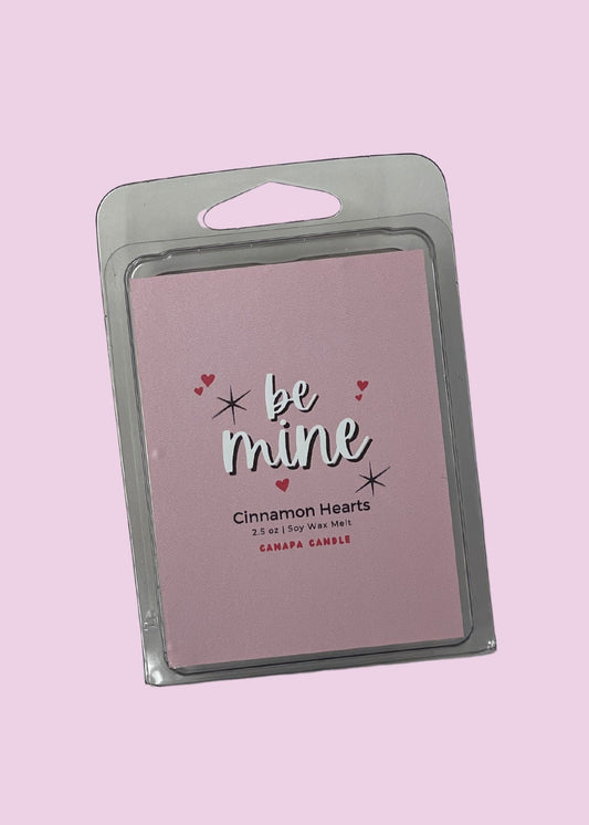 Be Mine - Valentine Soy Wax Melt- Cinnamon Hearts Candy