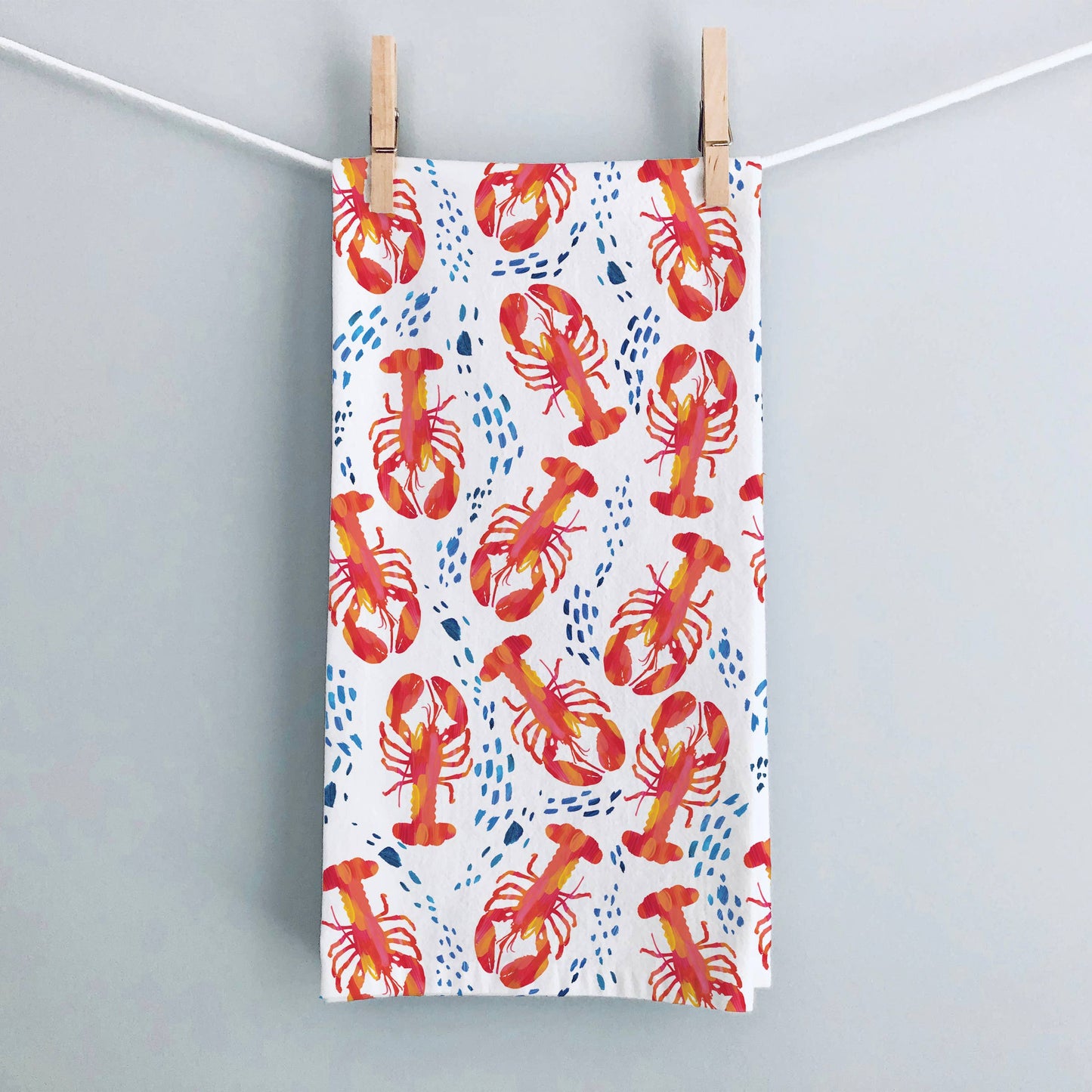 Lobster Kitchen Towel | Coastal Tea Towel