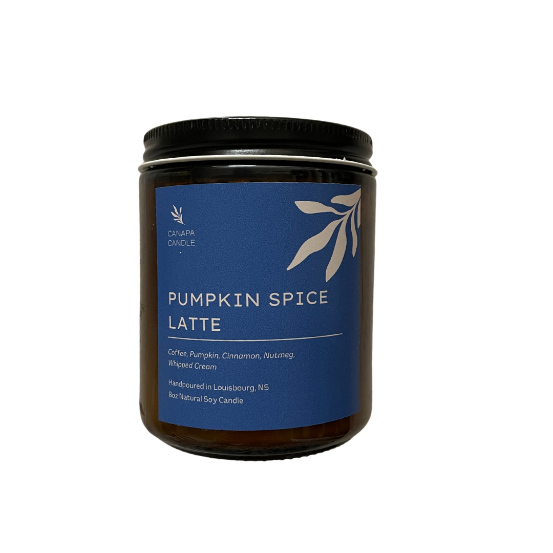 Pumpkin Spice Latte Soy Candle - Pumpkin + Espresso