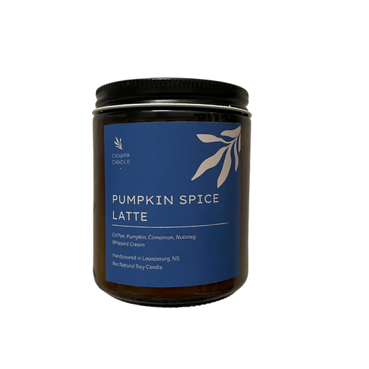 Pumpkin Spice Latte Soy Candle - Pumpkin + Espresso