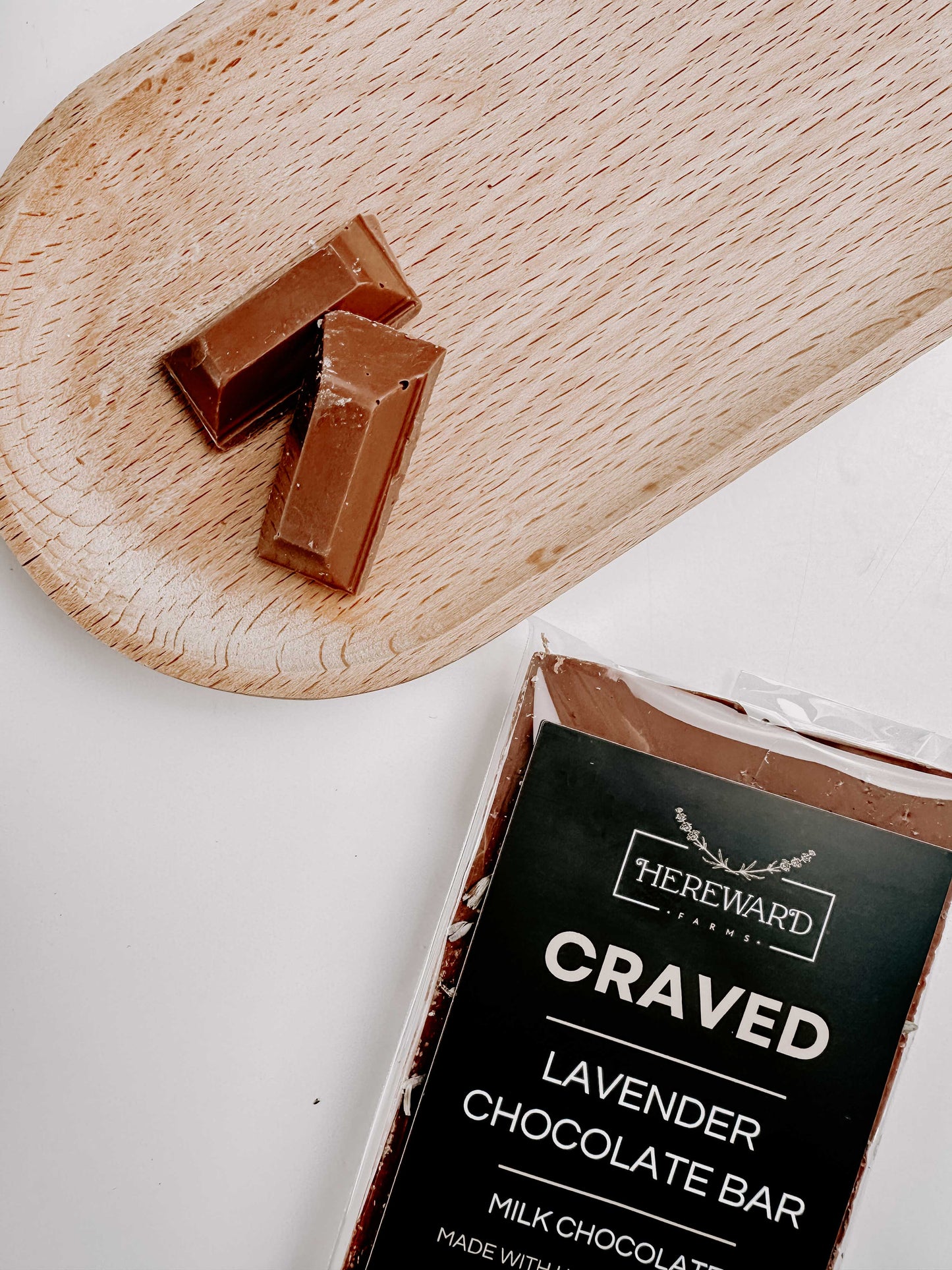 Craved Lavender Milk Chocolate Bar