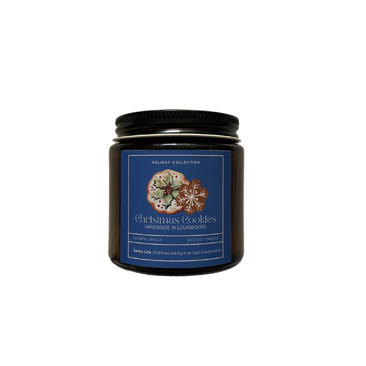 Christmas Cookies Soy Candle - 4oz Canapa Candle Holiday Collection