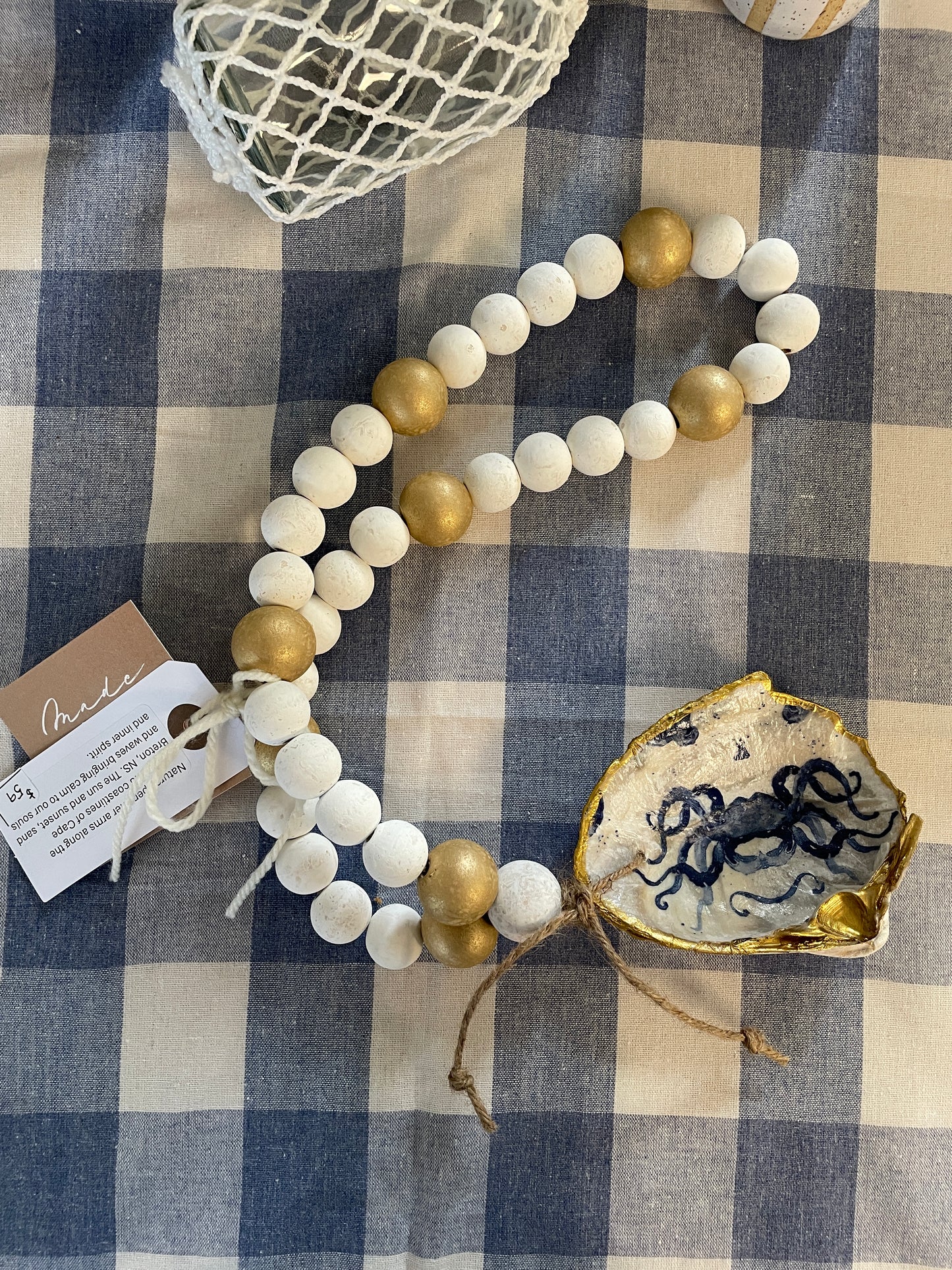 Blessing Beads ~ Nautical Home Decor Made in Cape Breton Island