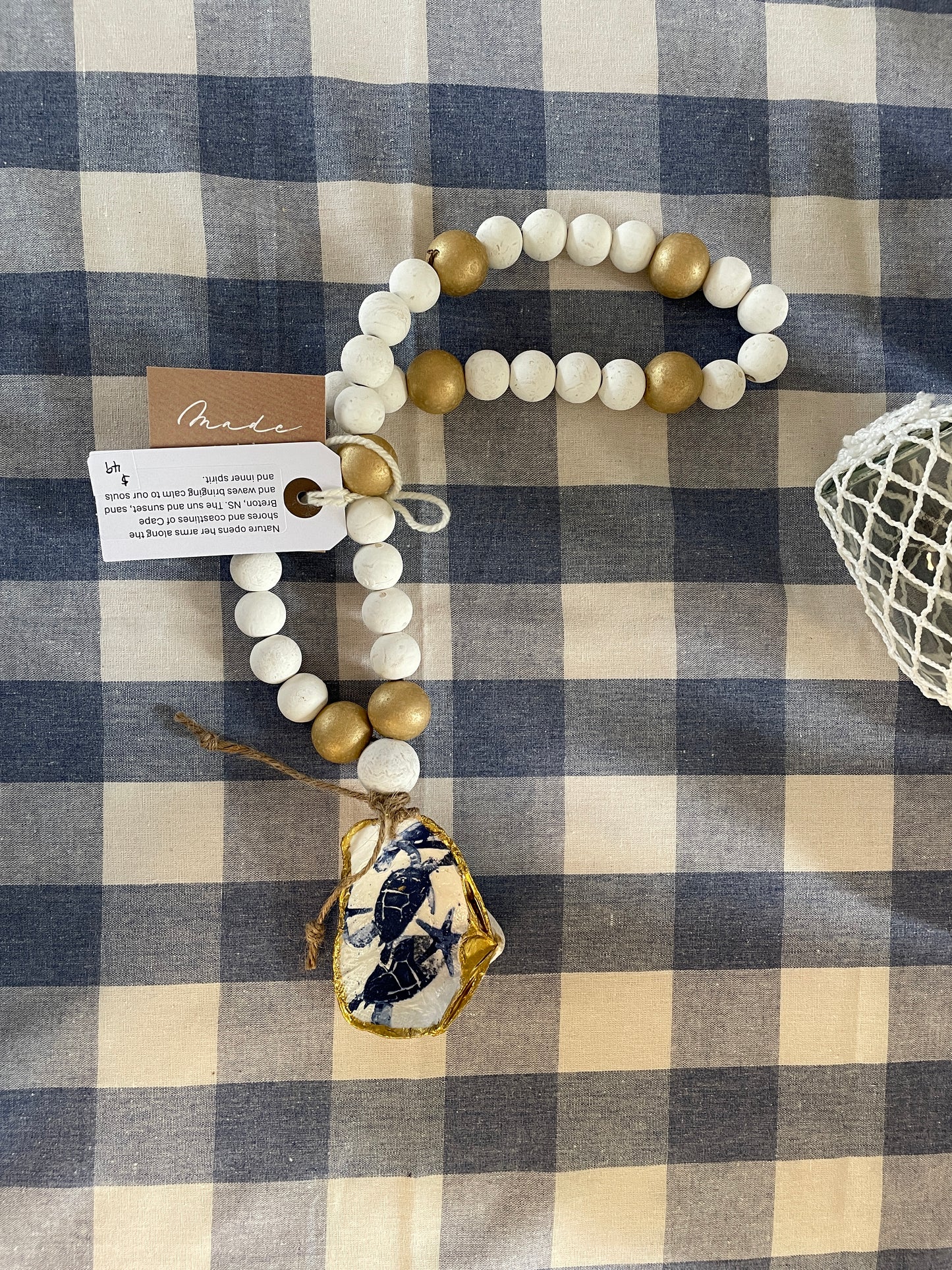 Blessing Beads ~ Nautical Home Decor Made in Cape Breton Island