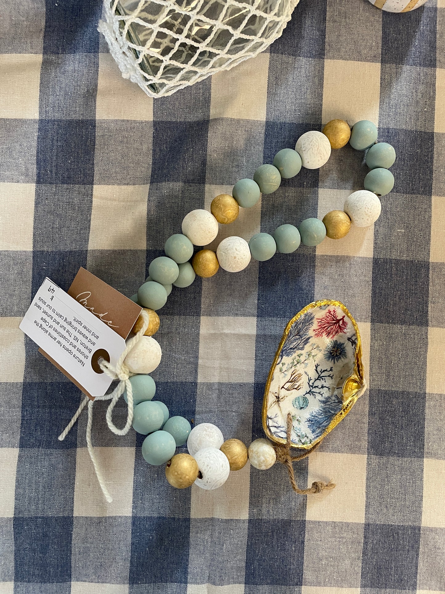 Blessing Beads ~ Nautical Home Decor Made in Cape Breton Island