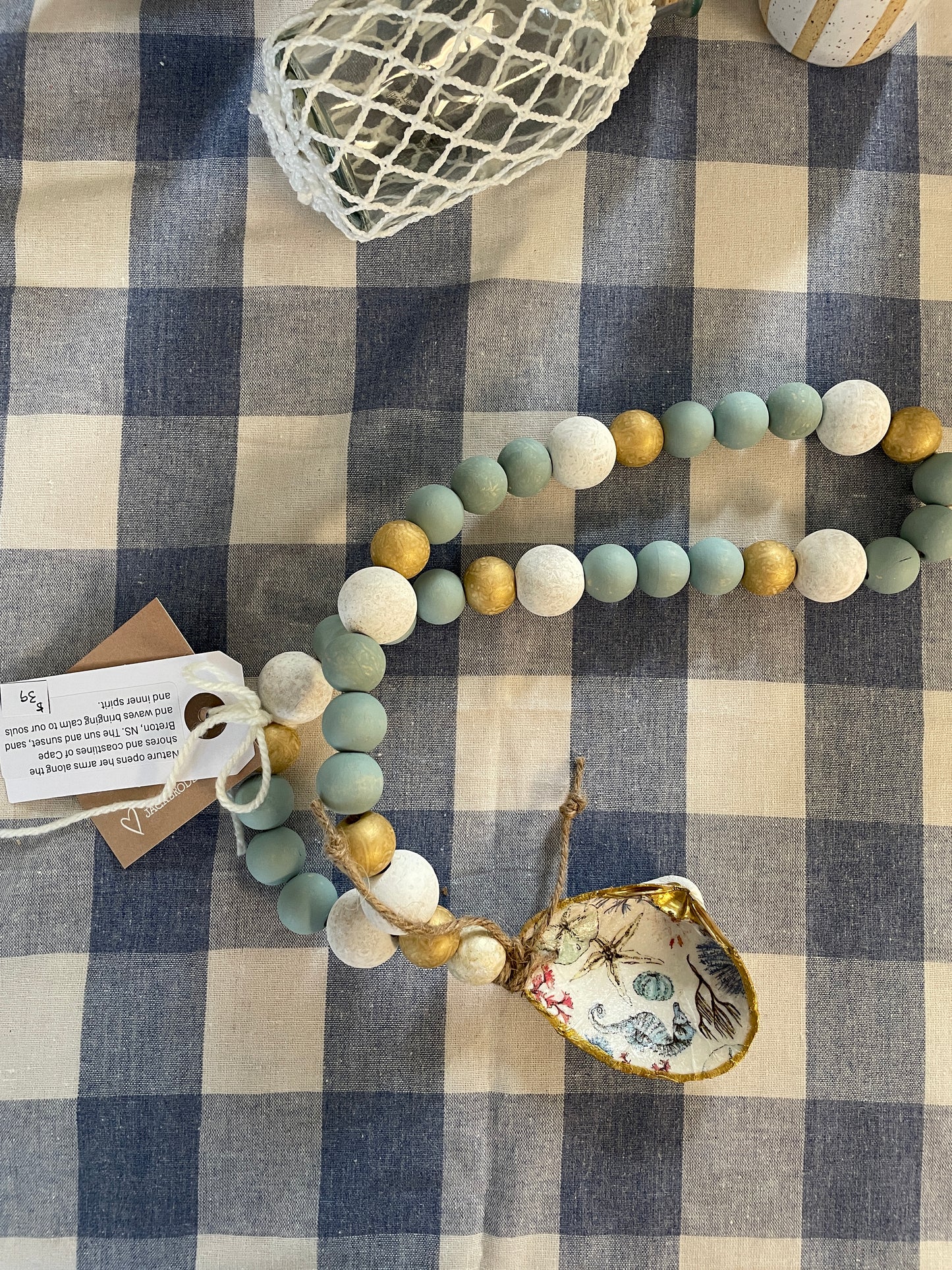 Blessing Beads ~ Nautical Home Decor Made in Cape Breton Island