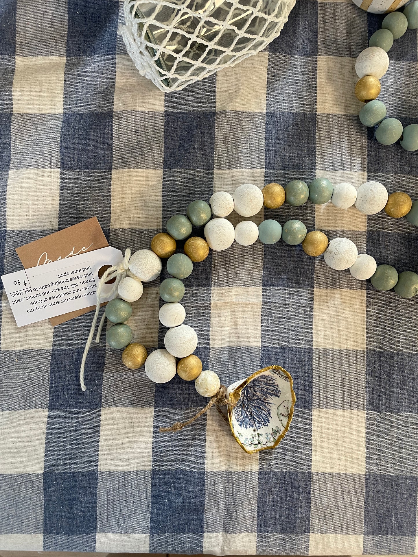 Blessing Beads ~ Nautical Home Decor Made in Cape Breton Island