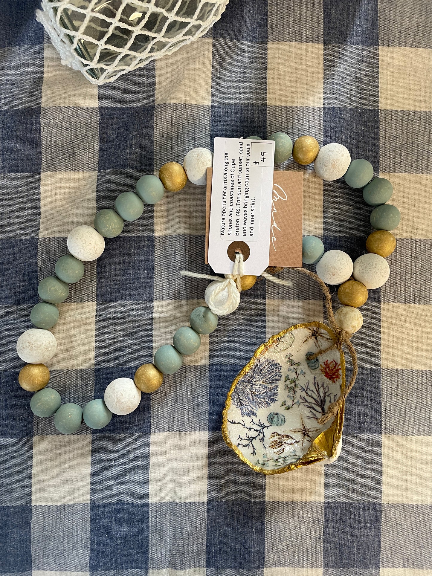 Blessing Beads ~ Nautical Home Decor Made in Cape Breton Island