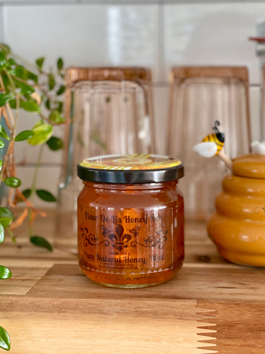 FLEUR-DE-LIS HONEY BEE ~ Natural Honey from Cape Breton Island