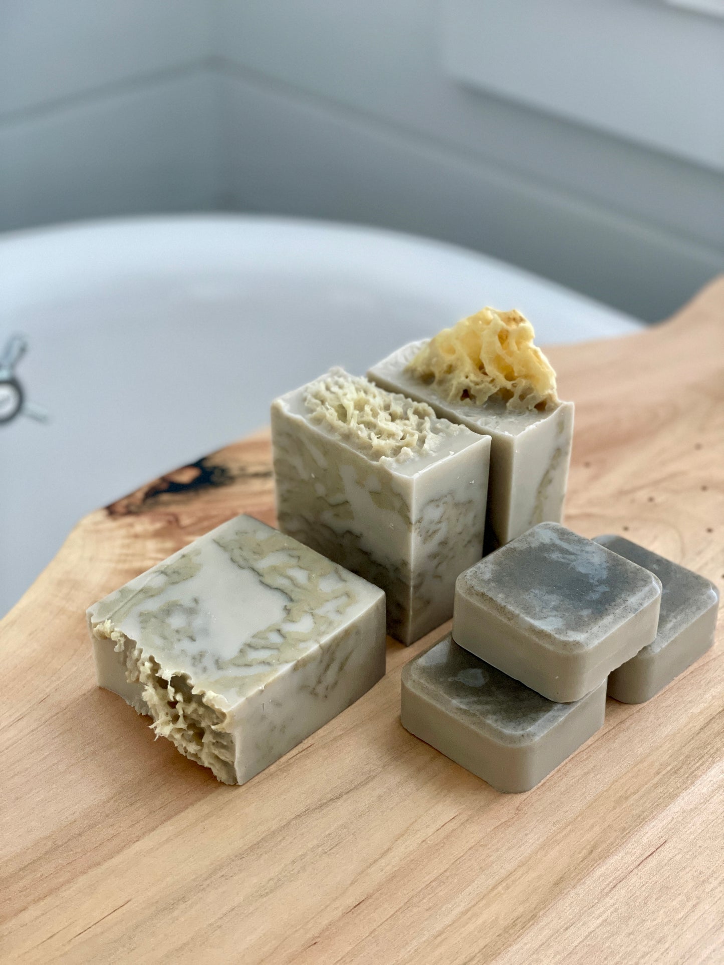 Mini Tidal Bar ~ Dead Sea Mud & Cape Breton Honey Soap Bar