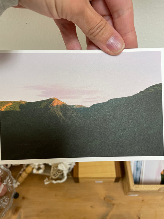 Meat Cover Mountain Postcard