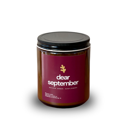 Dear September - 8oz Soy Candle