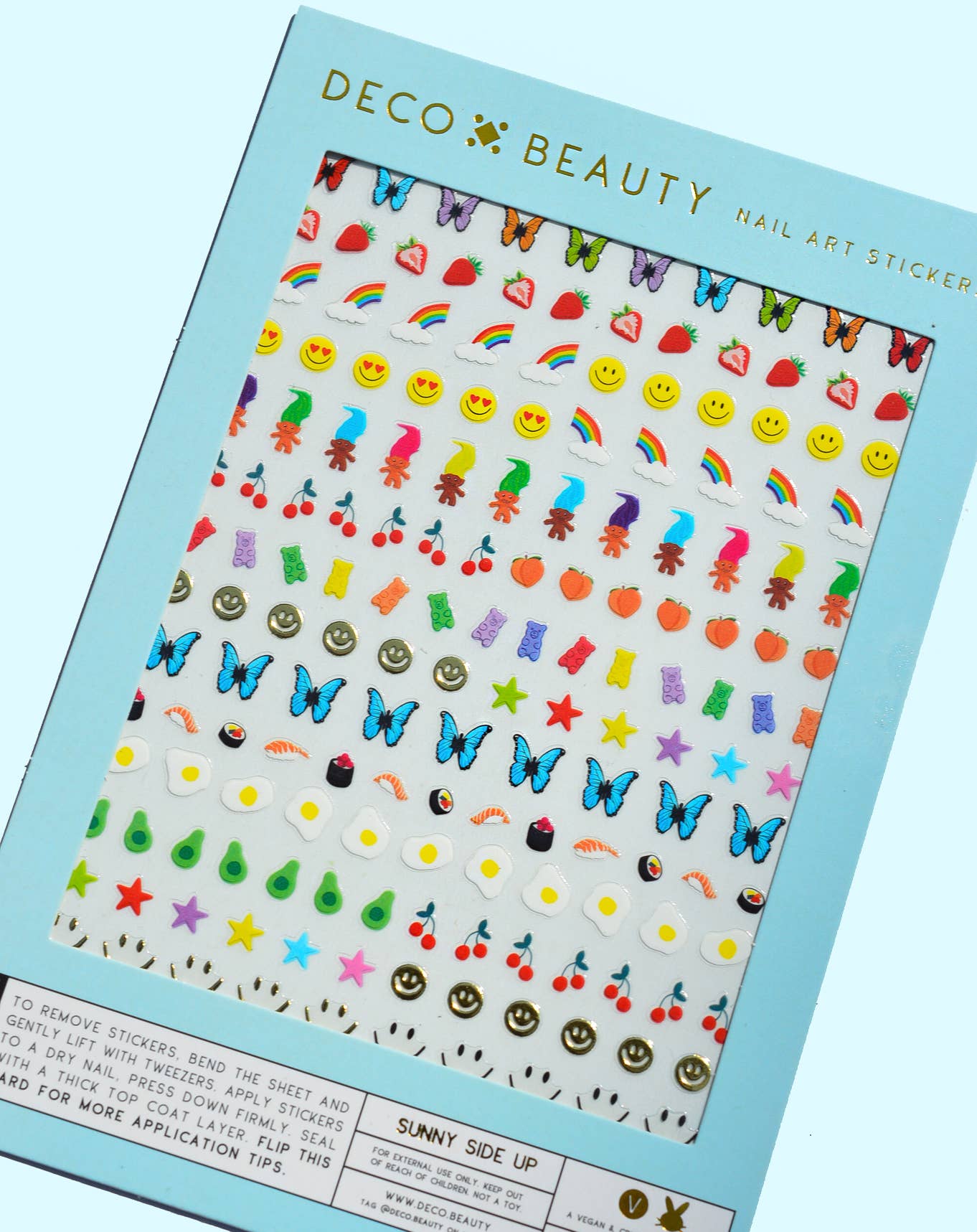 Nail Art Stickers - Sunny Side Up